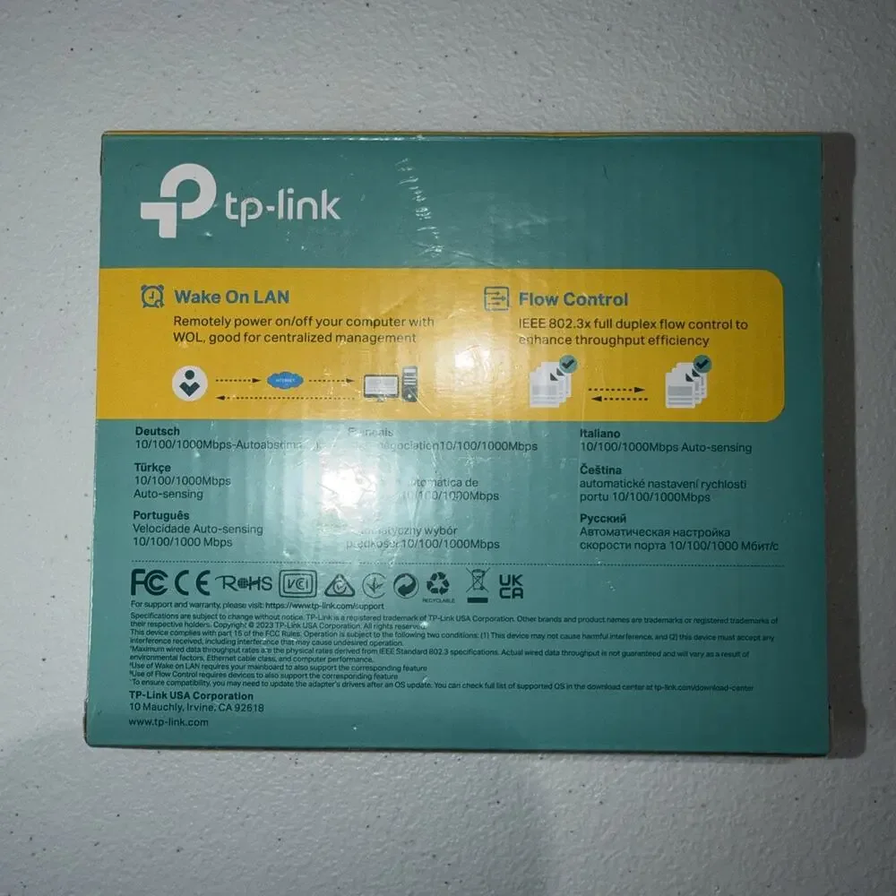 TP-LINK TG-3468 1000mbps Gigabit Network Adapter